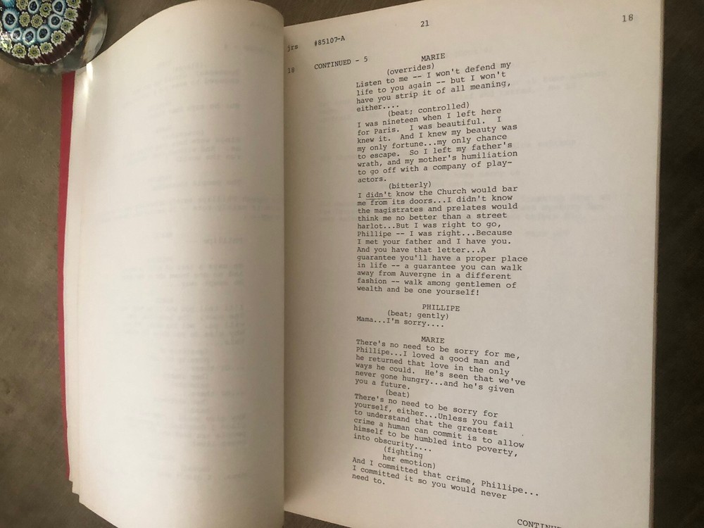 AMERICAN BICENTENNIAL SERIES SCRIPT [1977]