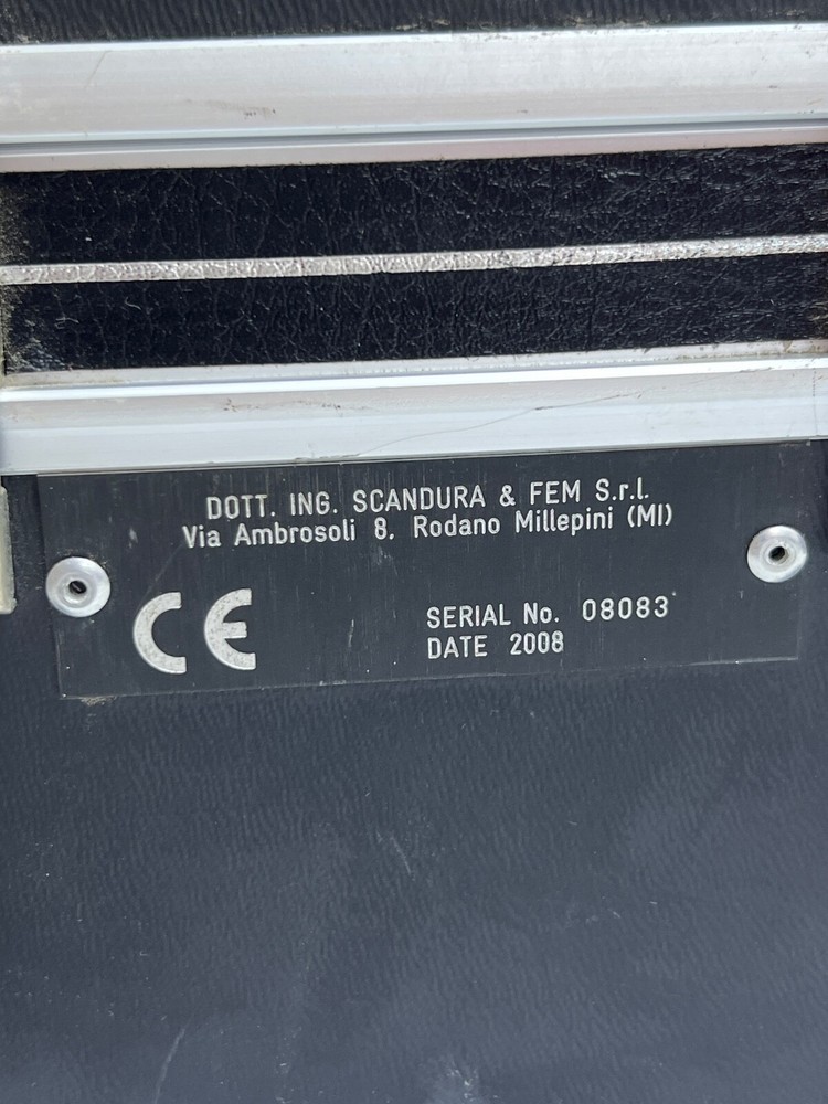 SCANDURA PASCAL-100 MULTICHANNEL CALIBRATOR (NEED TO REPLACE BATTERY)