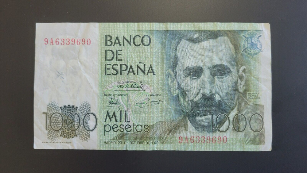 Spain - Replacement 1000 Pesetas (1979)