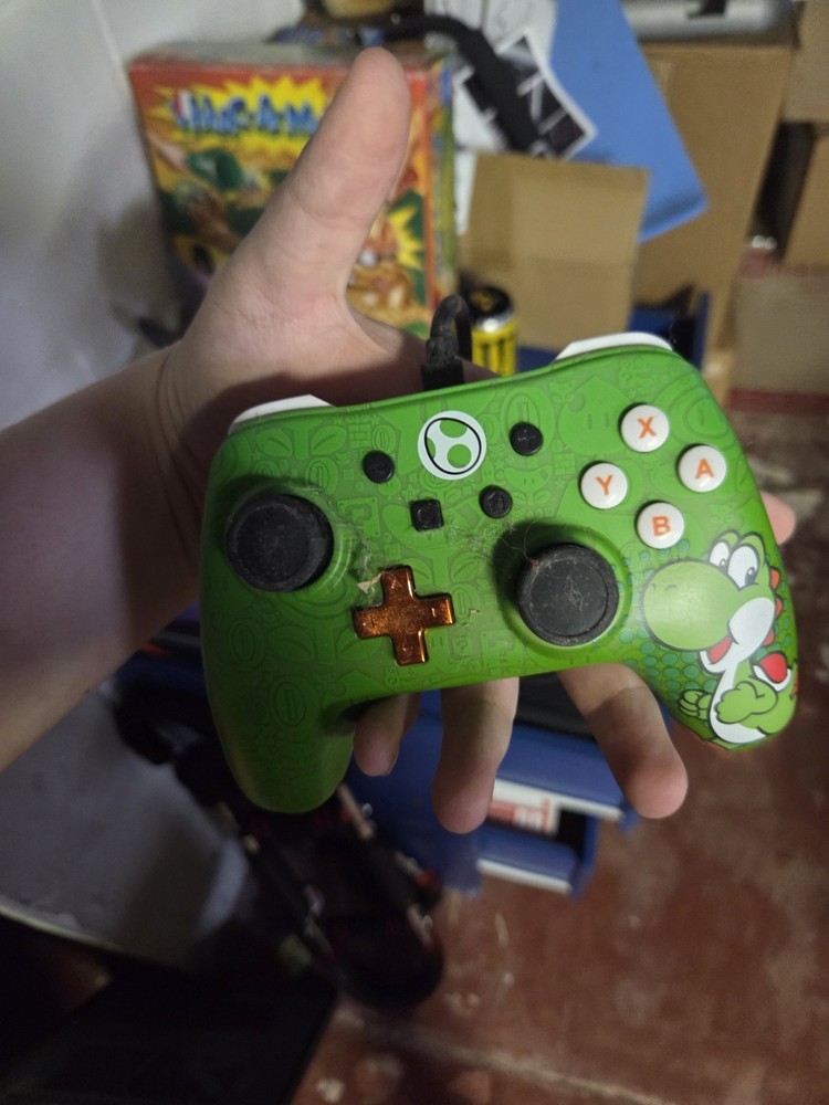 Screen Protector For Nintendo Switch And Carrying Case & Yoshi Controller