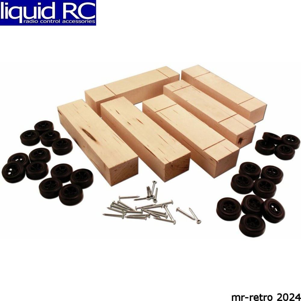Pinecar 4051 Basic Car Bulk Kit 6