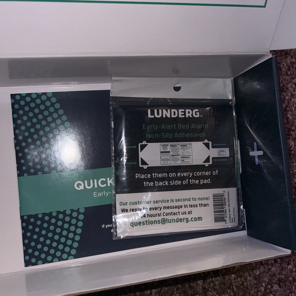 Lunderg Early Alert Bed Alarm System Sensor Pad Bed Sensor Pad