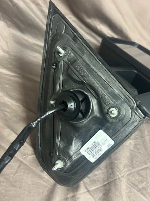 OEM, SIDE MIRROR ASSEMBLY, RH PASSENGER, BLACK, 2019-2025 CHEVY 4500/5500/6500