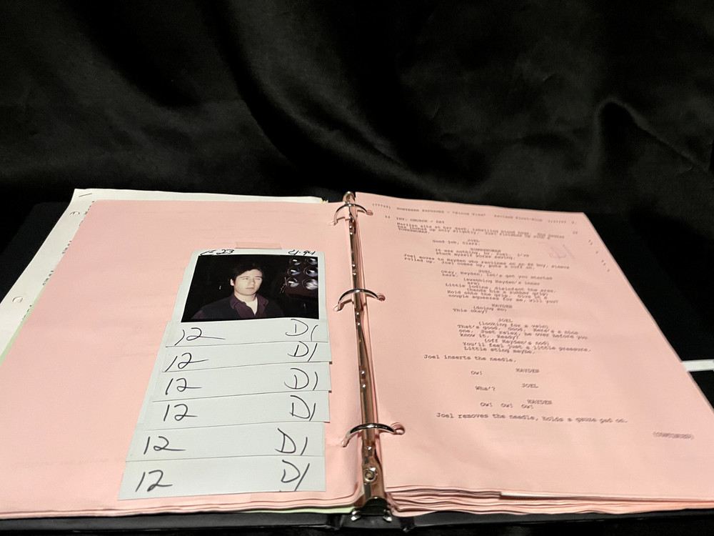 Northern Exposure Script with Cast Polaroids - Blood Ties