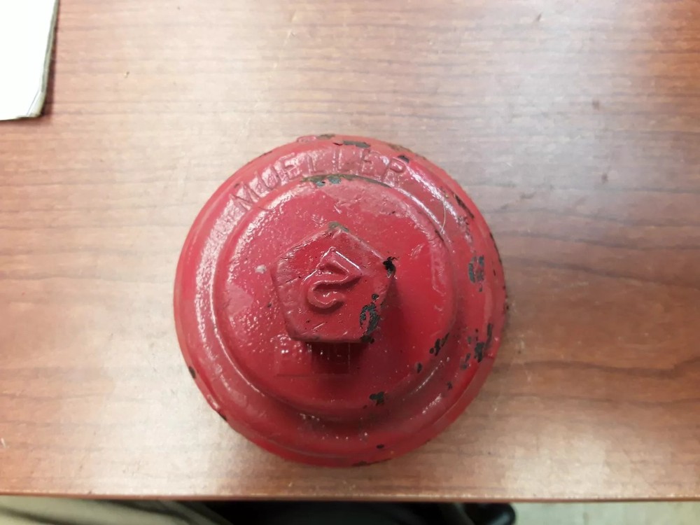 Mueller Fire Hydrant Caps 3" ID, 4 5/8" oD