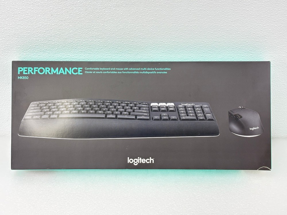 NEW | Logitech MK850 Performance Full-size Wireless Membrane Keyboard and Mouse
