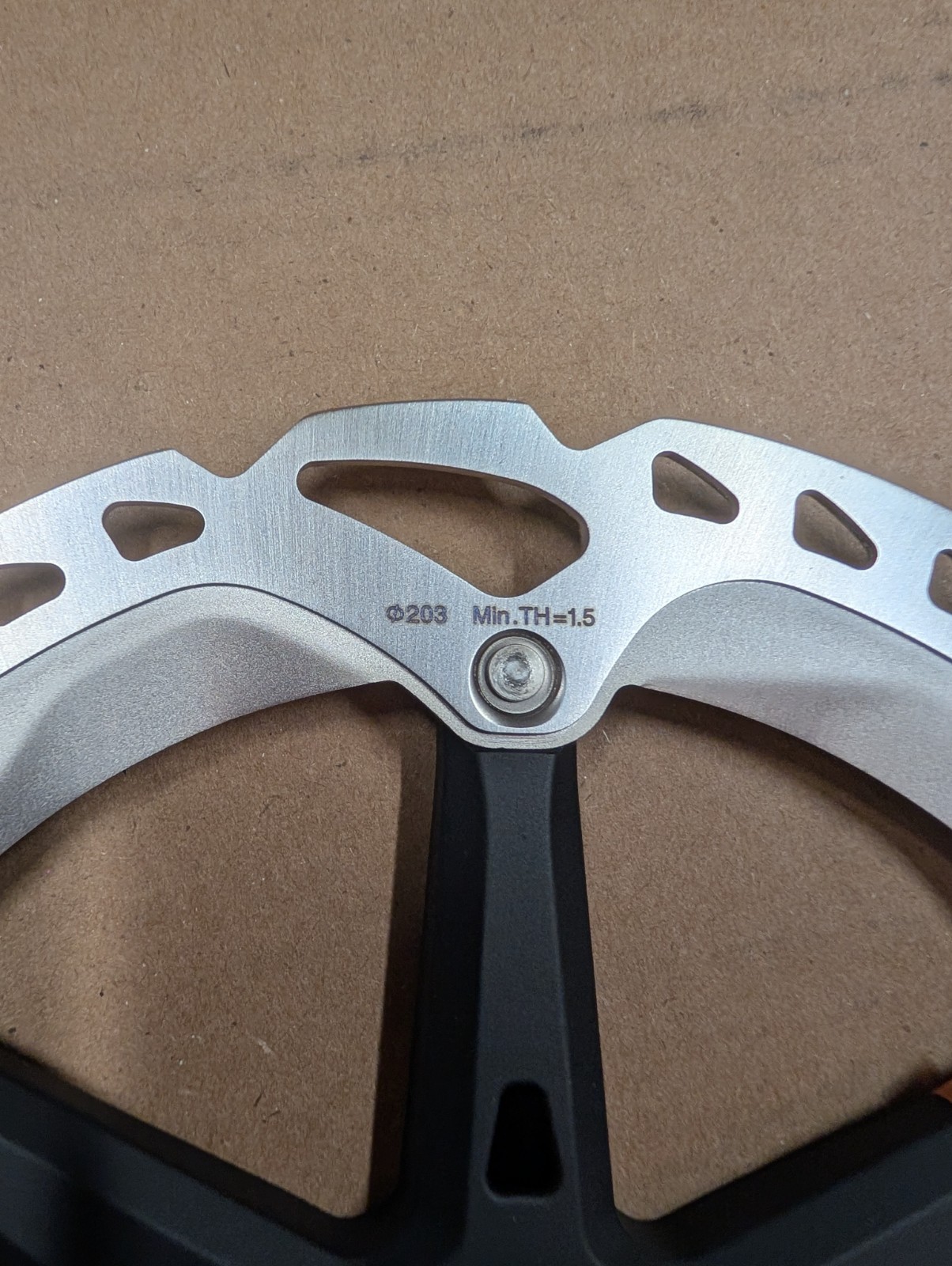 (2x) Pair Shimano RT- MT800 - L - 203mm & 180mmDisc Brake Rotor - Centerlock