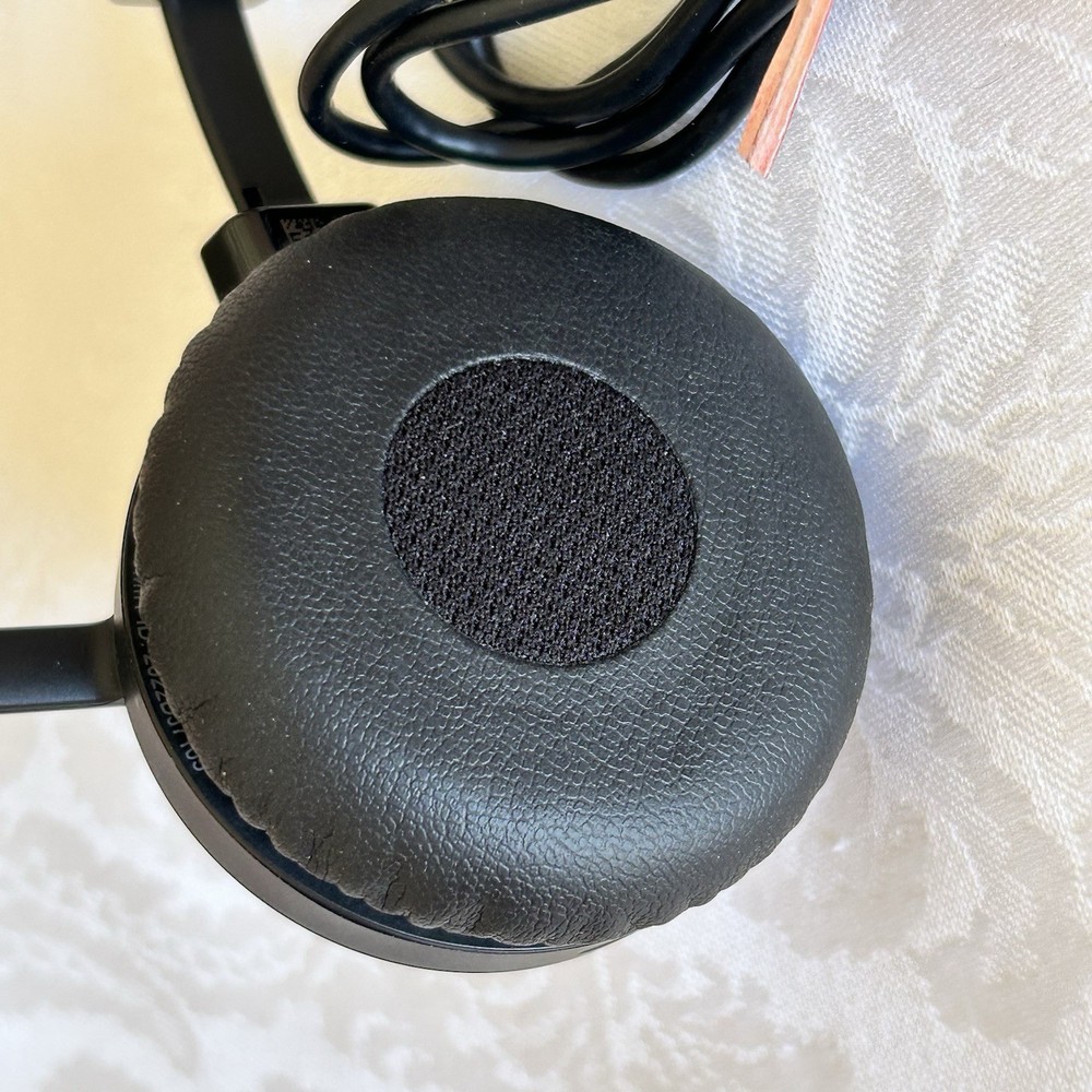 Jabra Evolve 65 SE Mono PC USB & Bluetooth Headset w/ Cable NO DONGLE Tested