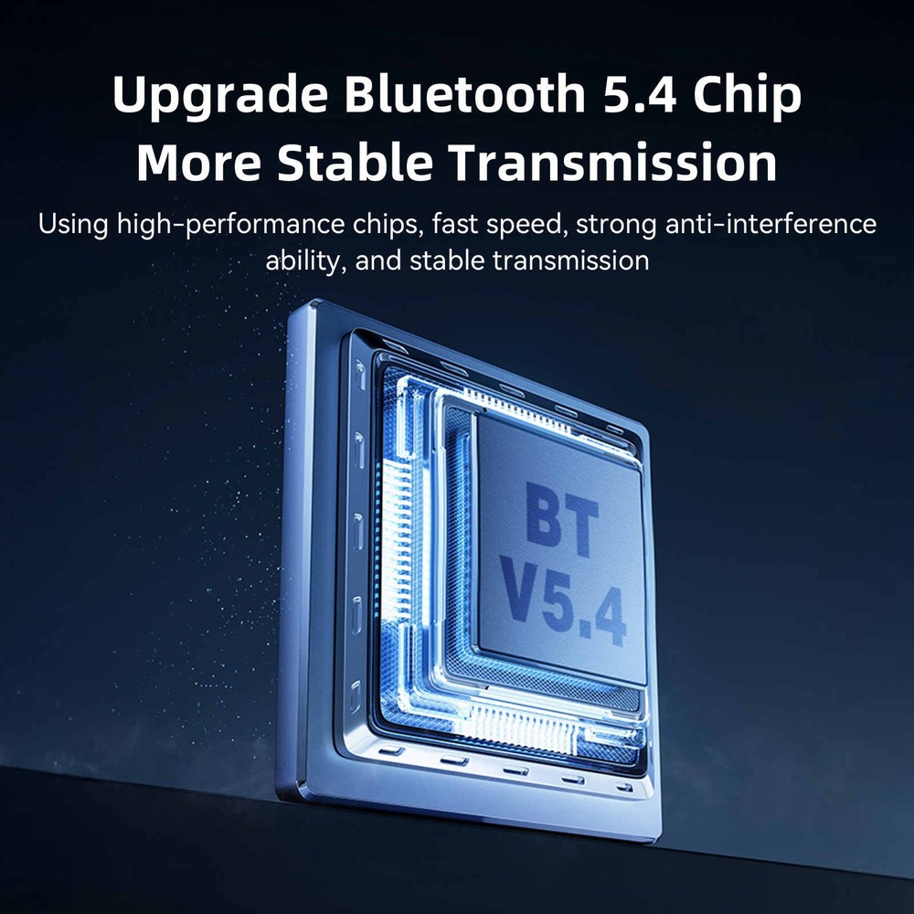 New Bluetooth 5.4 Receiver Wireless Audio Adapter RCA/AUX/Type-C/USB interface