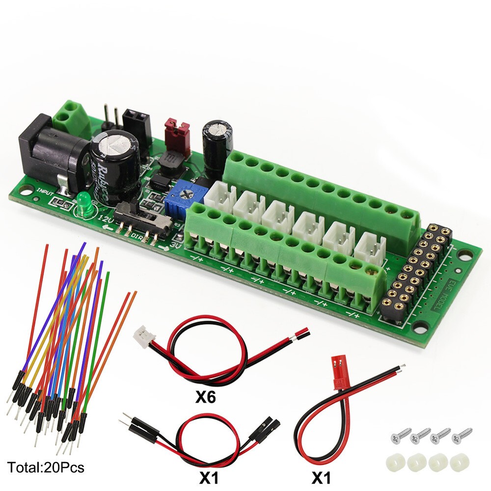 Power Distribution Board Self-adapt Power Distributor+Accessory LED Light Hub