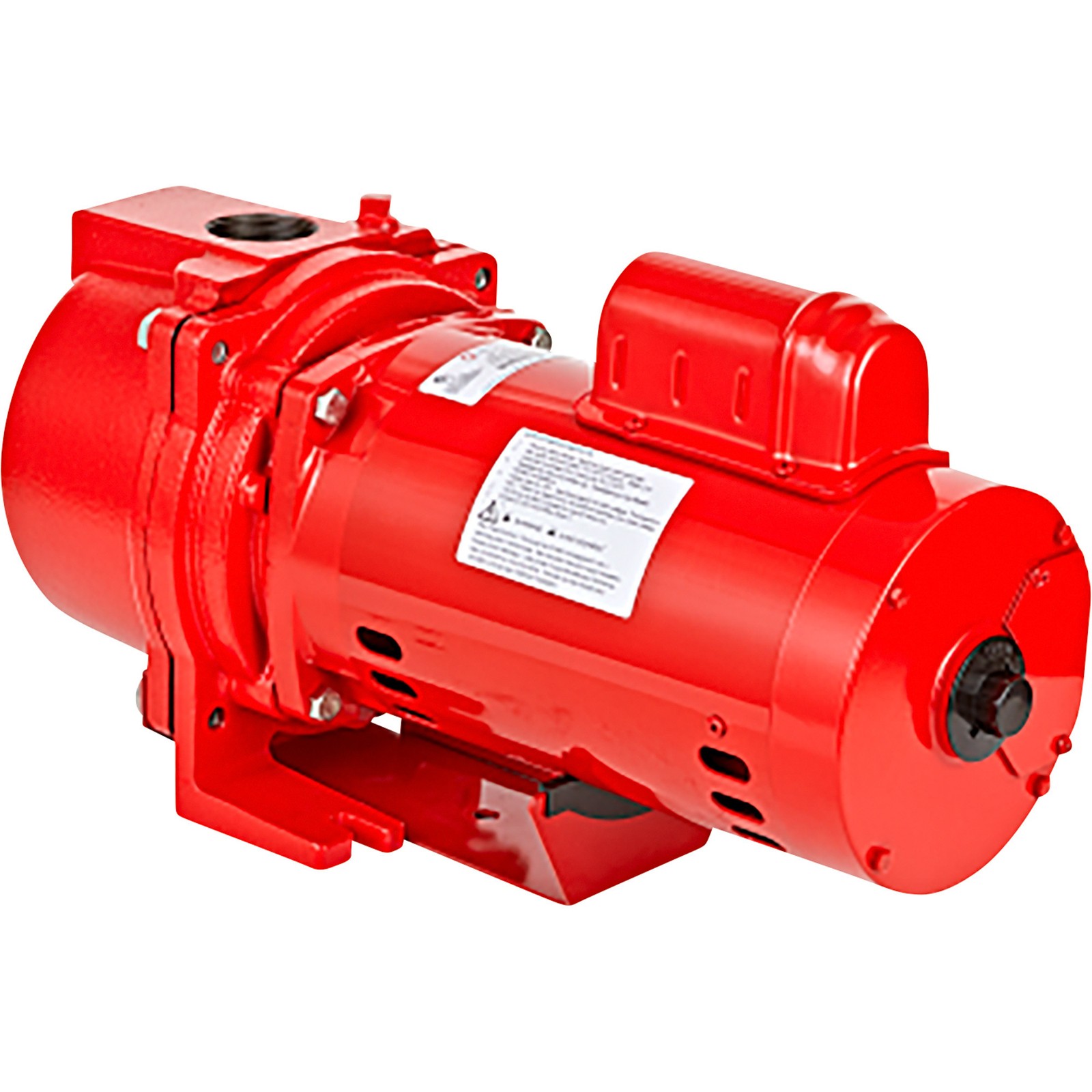 Red Lion Cast Iron Sprinkler Pump, 4560 GPH, 2 HP, 2in. and 1 1/2in. Ports,