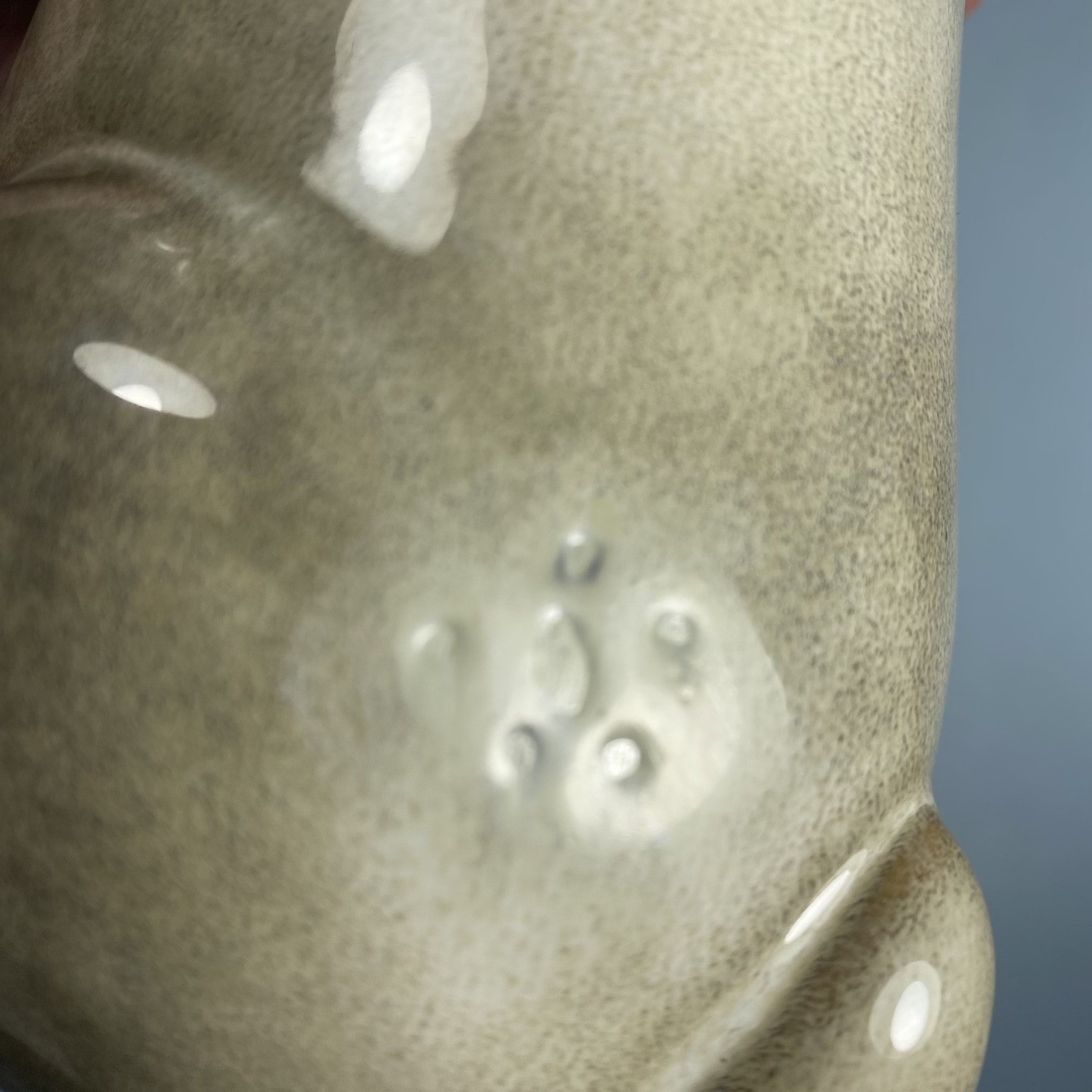 Ceramic Glazed Bunny Rabbit Figurine (#2) Easter or Spring Decor ~ 9 in.