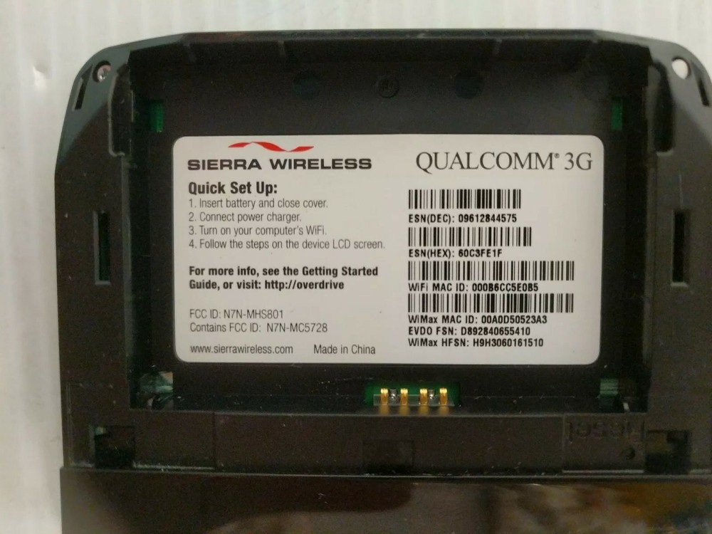Sprint Overdrive Sierra Wireless 3G/4G