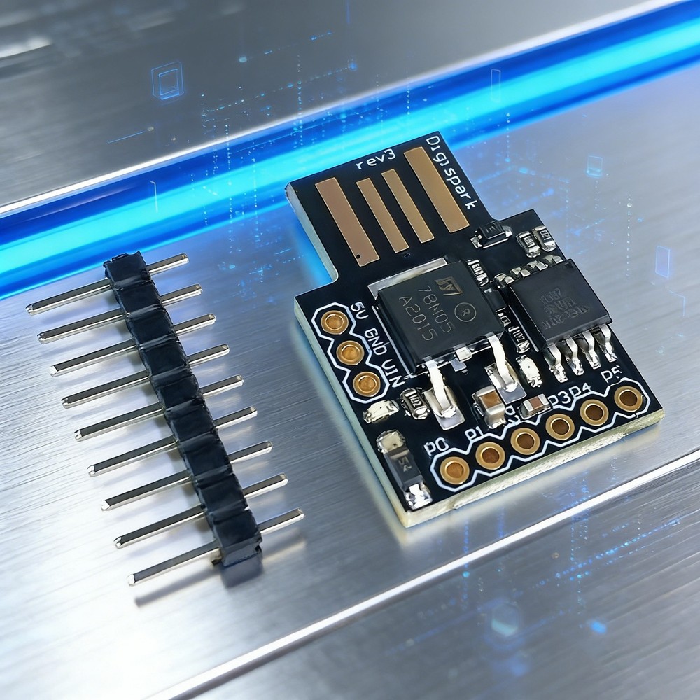 Black For ATTINY85 Development Board with For MINI USB and Onboard Status LED