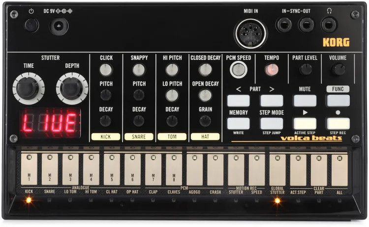 Korg Volca Beats Analog Drum Machine