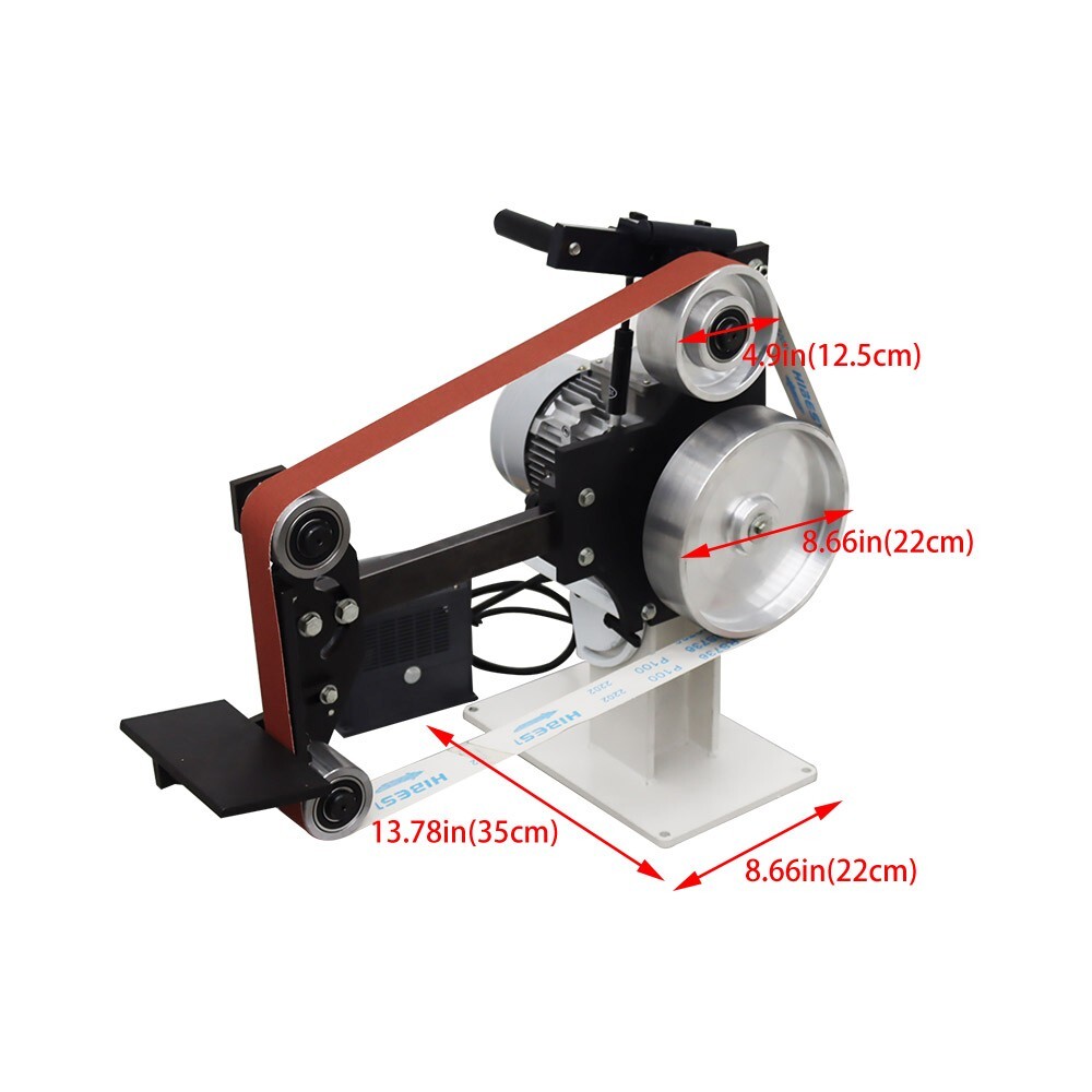 2x72" Variable Speed Belt Sander Vertical&Horizontal Multi-Angel Belt Grinder