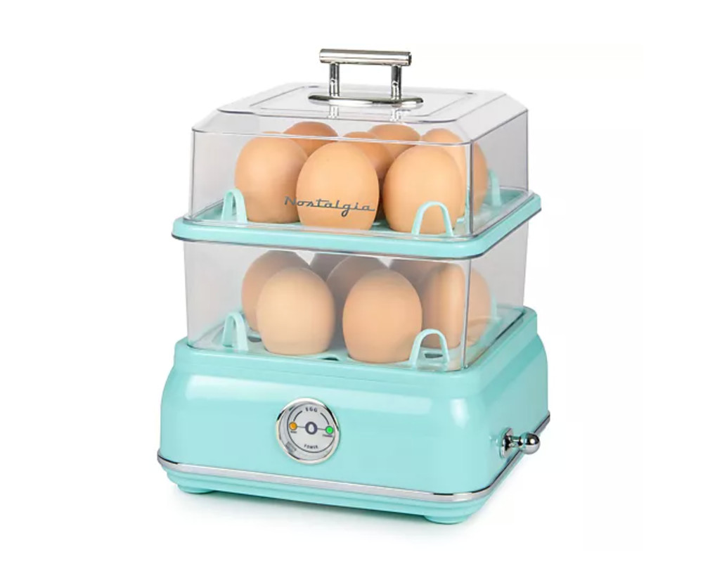 Nostalgia Classic Retro 14-Capacity Egg Cooker