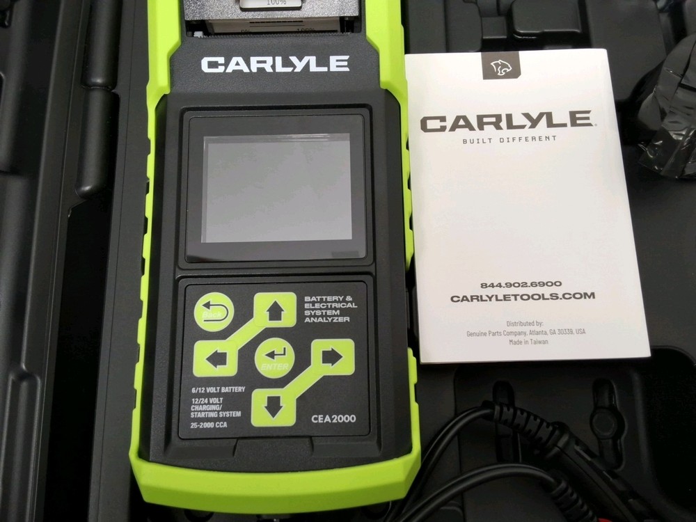 !! NEW !! -Carlyle- NAPA- Battery & Electrical System Analyzer- CEA2000