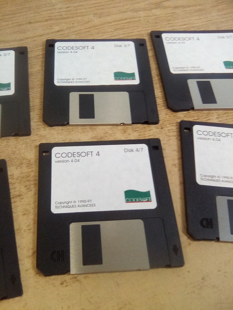 Lot Of 7 Teklynx Codesoft 4 Version 4.04 Barcode Labeling Software