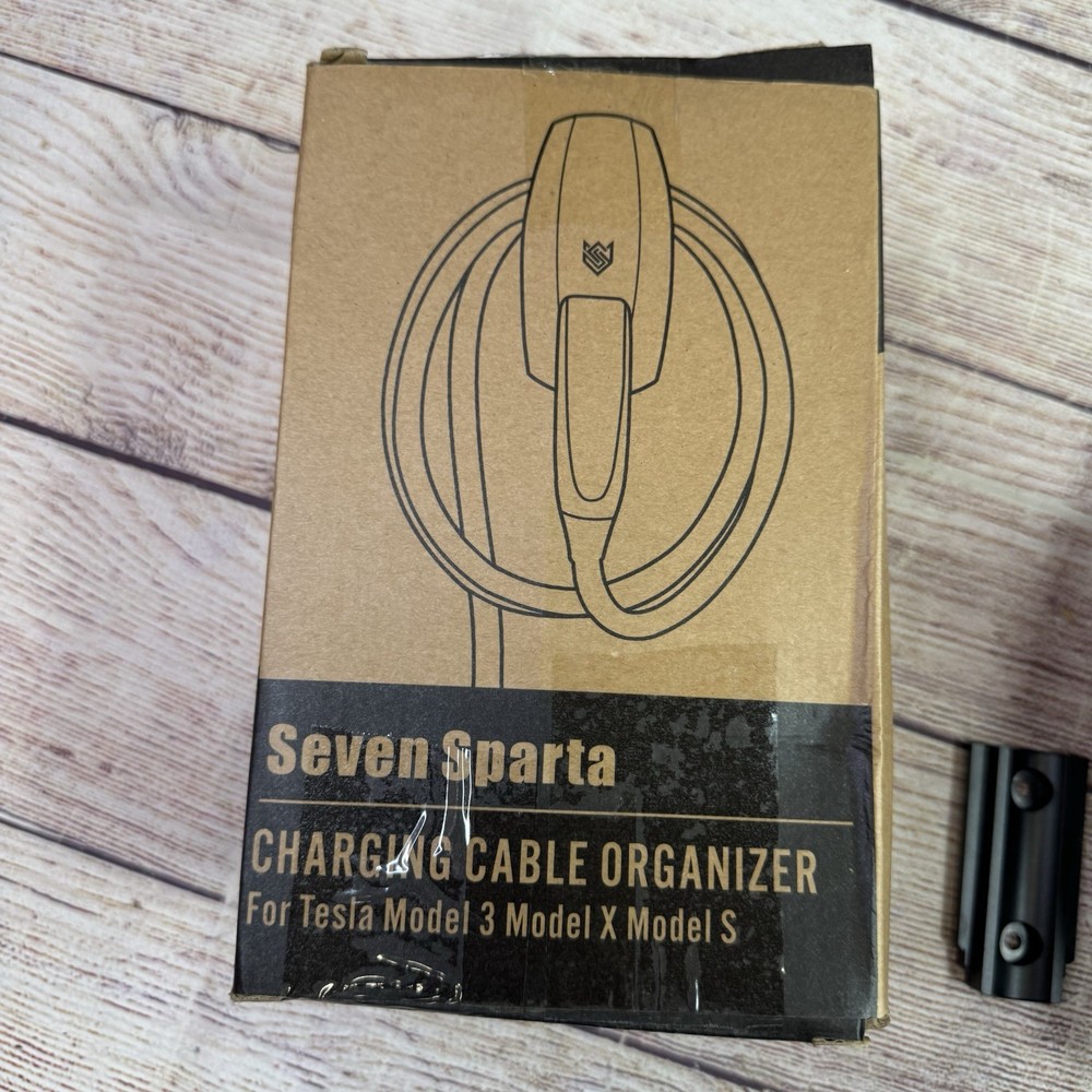 Charging Cable Holder with Chassis Bracket Compatible with Tesla Model 3 Model Y