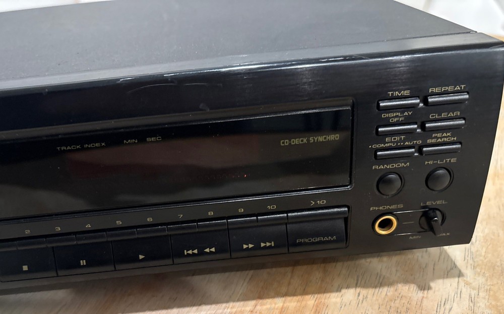 Pioneer CD Player PD-103 Tested No Remote
