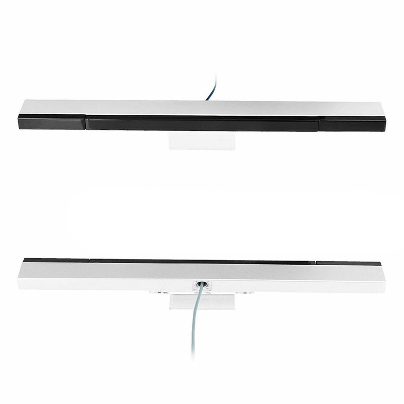 SENSOR BAR FOR NINTENDO WII & WII U WITH STAND WIRED INFRARED RECEIVER - NEW