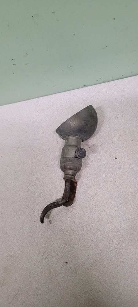 vintage brass light fixture small