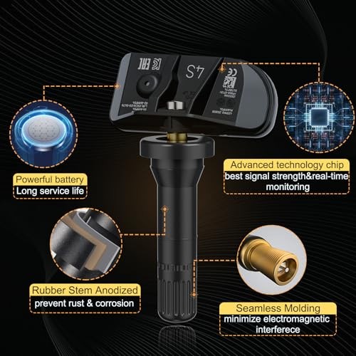 TPMS GM 433Mhz Pre-Programmed Tire Sensor Compatible with:➥Chevrolet