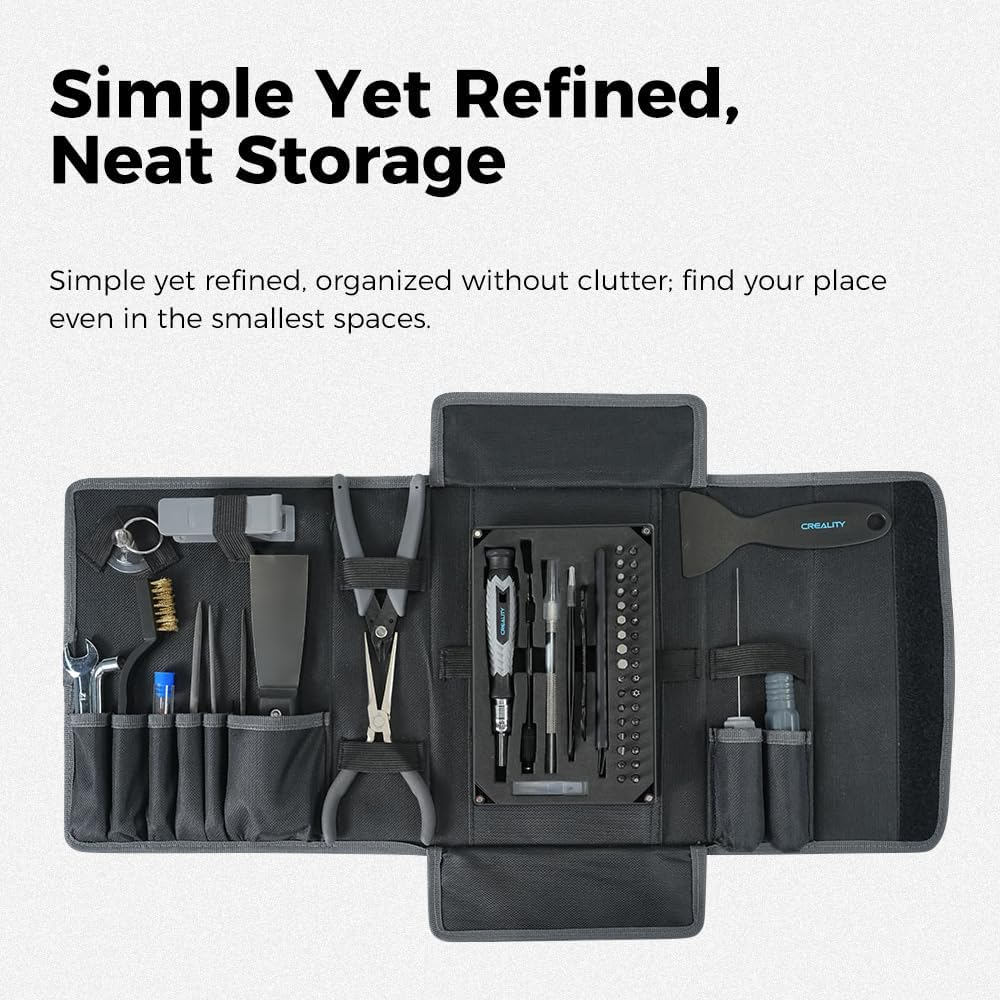 Creality 3D Printer Tool Wrap Kit Pro Assembly/Removal/Filament Cutting Tools