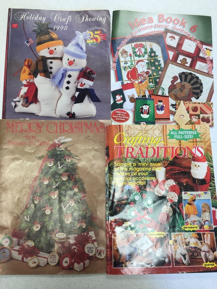 Assorted Vintage Christmas Craft Bundle