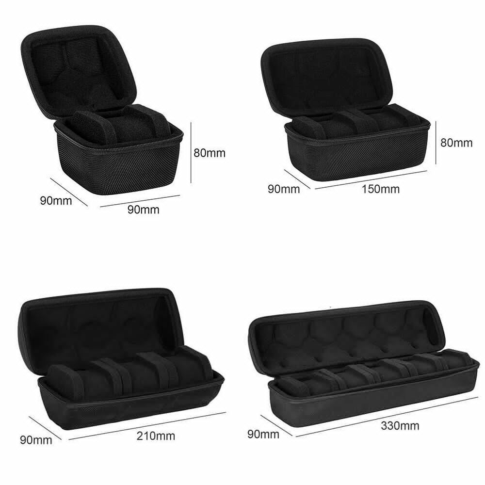 Portable Watch Storage Box Collector Travel Wrist Watch Organizer Case Holder**