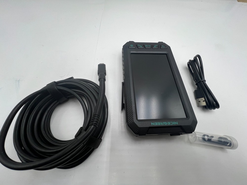 NICEGREEN Industrial Endoscope 5" IPS Screen Drain Scope Camera
