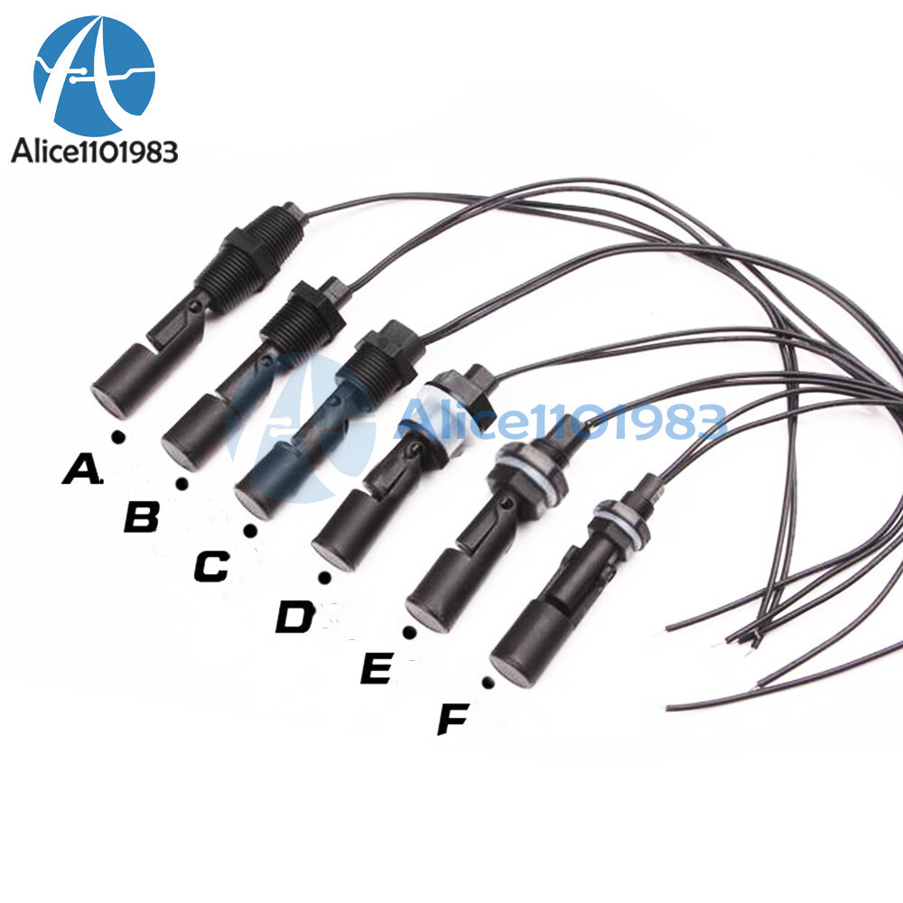 A/B/C/D/E Type Water Level Sensor Horizontal Liquid PP Float Switch For Pool