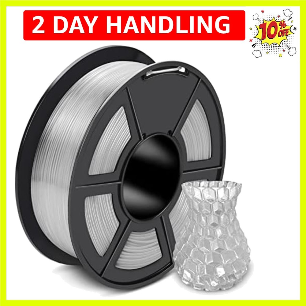 3D Printer Filament PETG Filament 1.75mm, Less Stringing Good Layer Adhesion ...
