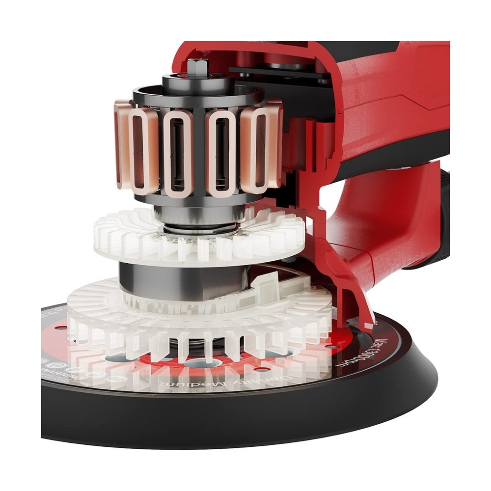 Random Orbital Sander Brushless 350W 3A Multi-function Variable Speed Electri...