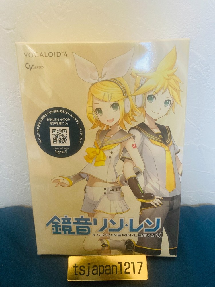 VOCALOID 4 Kagamine Rin Len V4X Japanese Version Windows / Macintosh Software