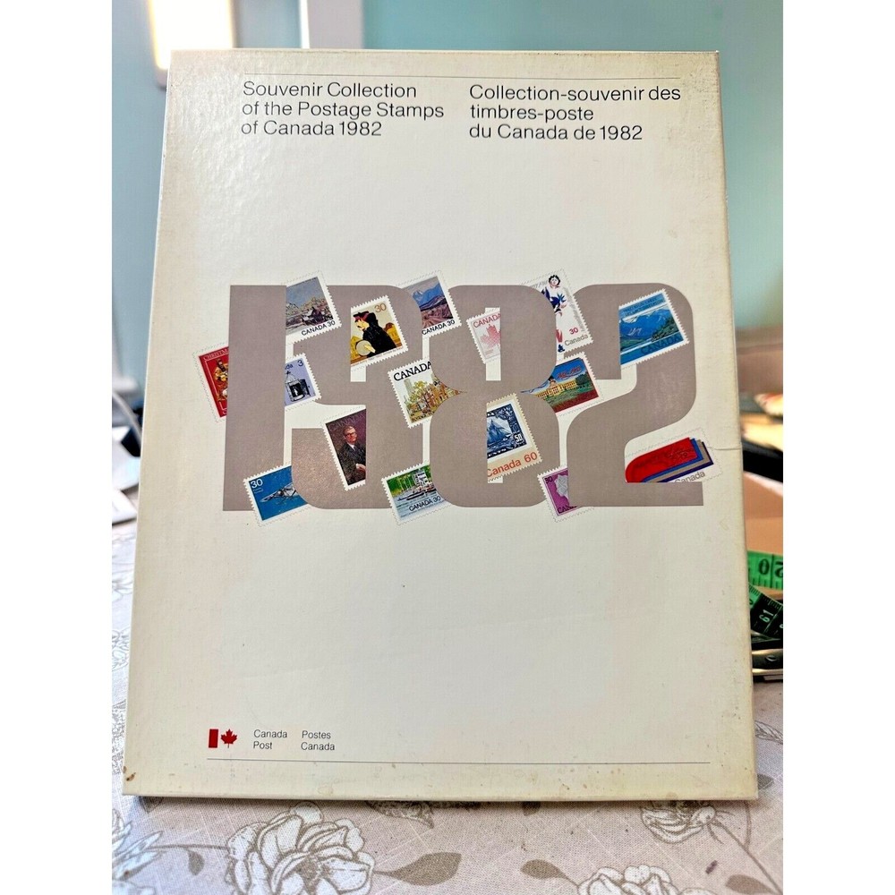 Canada 1982 Year Book Stamp Collection – Complete Mint Condition