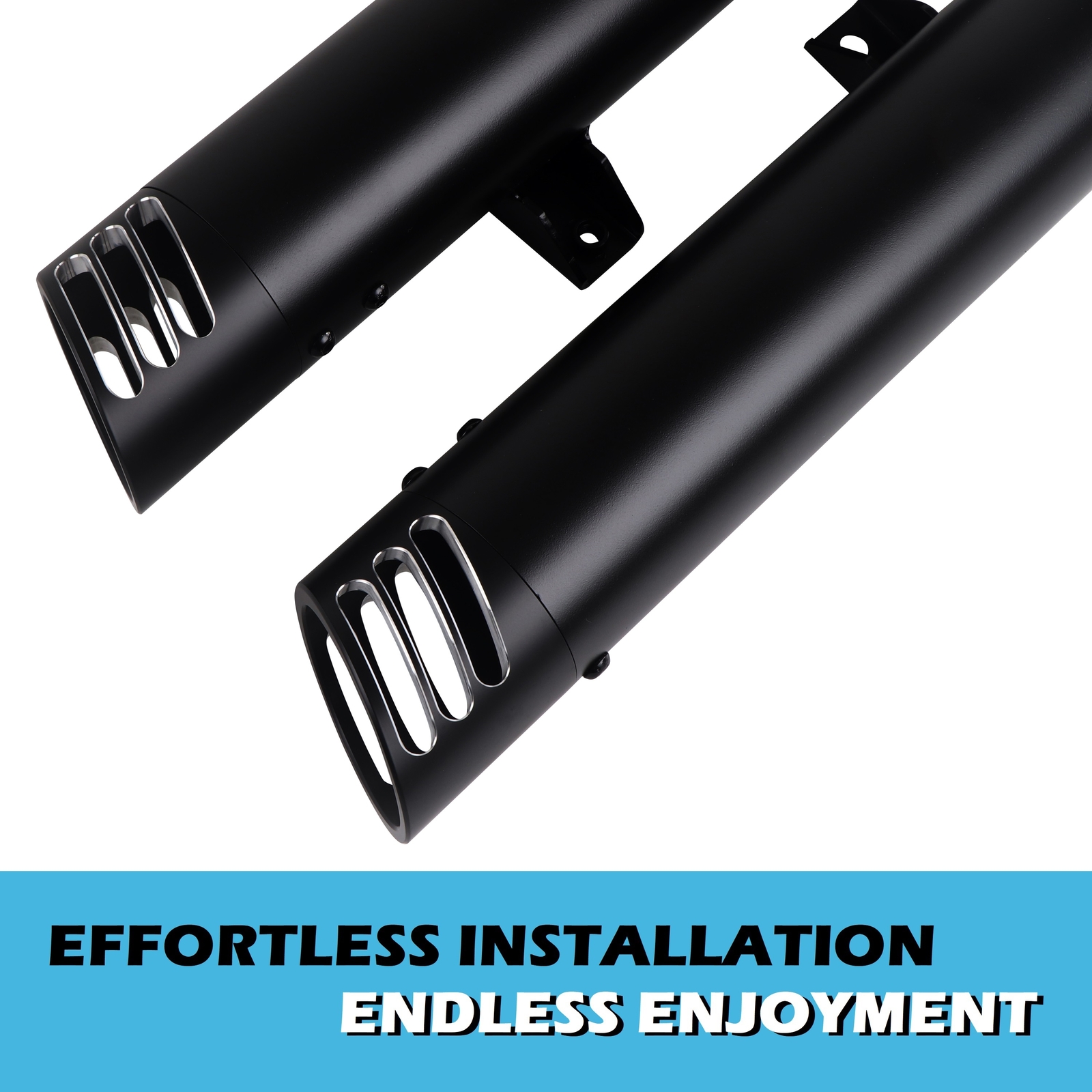 3.0'' Slip Ons for Indian Scout Exhaust, Amazing Sound for Indian Scout Muffler