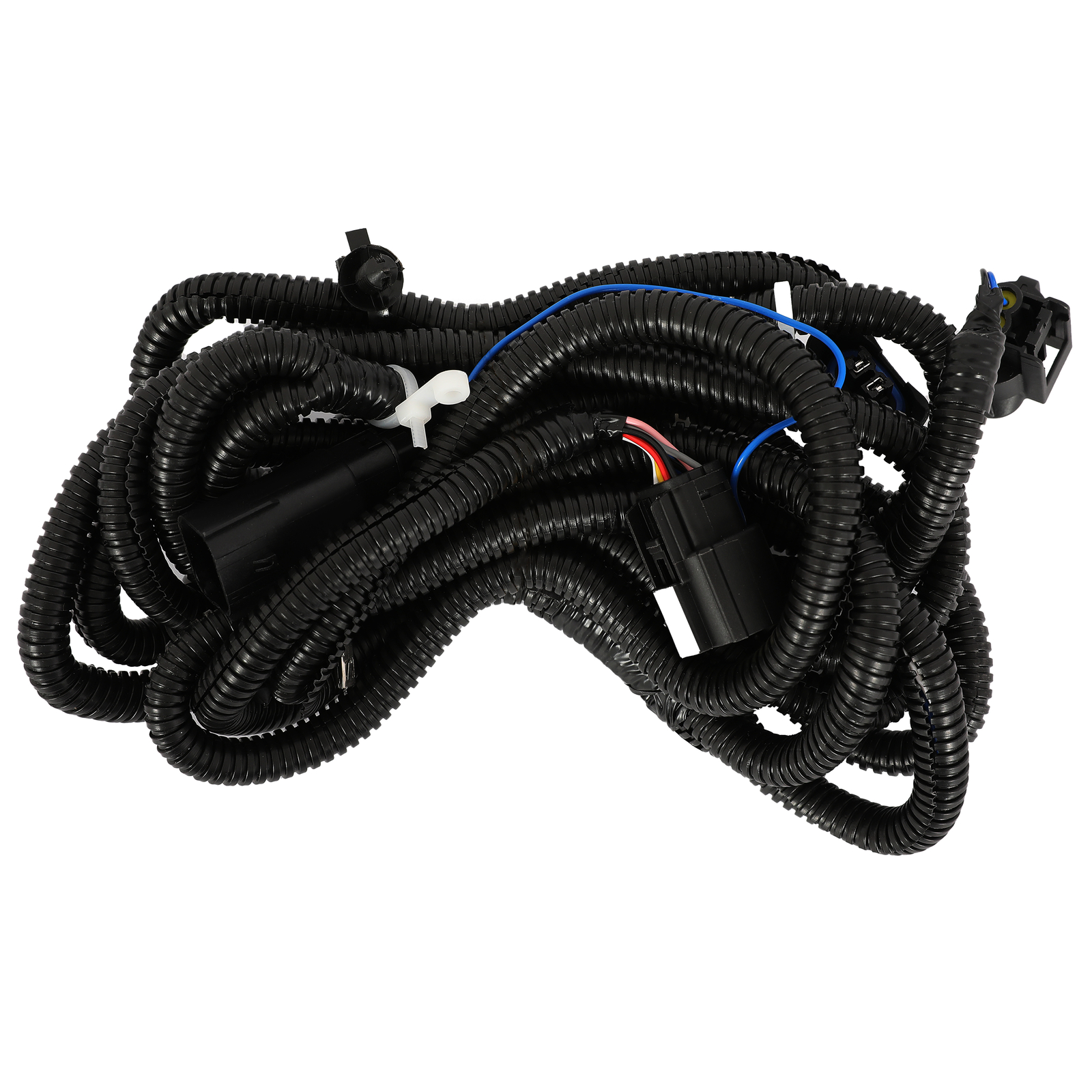 Pair Fog Lights Clear LED DRL w/ Wiring For 2019-2021 2022 Chevy Silverado 1500