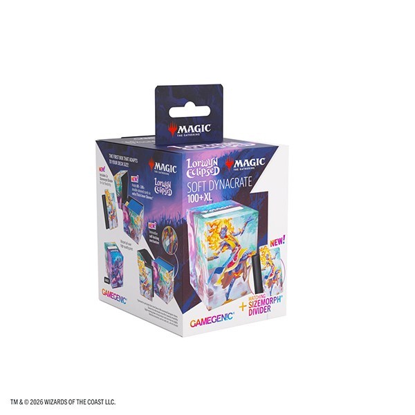 Lorwyn Eclipsed Soft Crate 80+ deck box Card Box for MTG Ashling