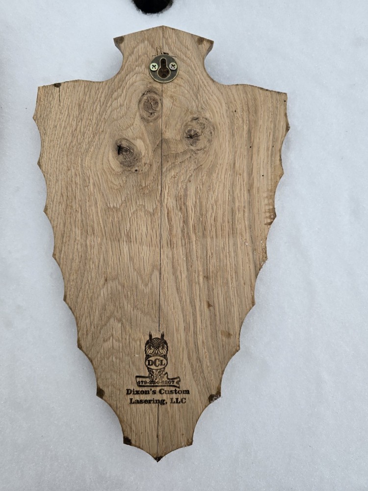 European Wall Mount Plaque - White River Arrowhead