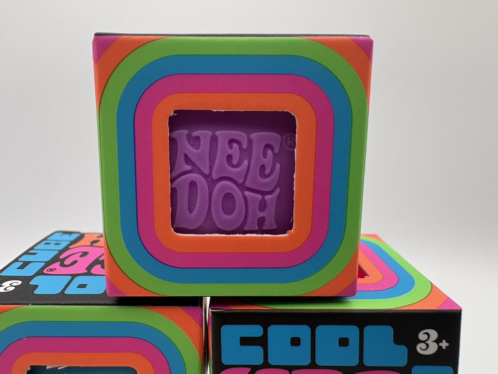 Cool Cube Needoh Mini Cube Stress Reliever Squishy - Random Color