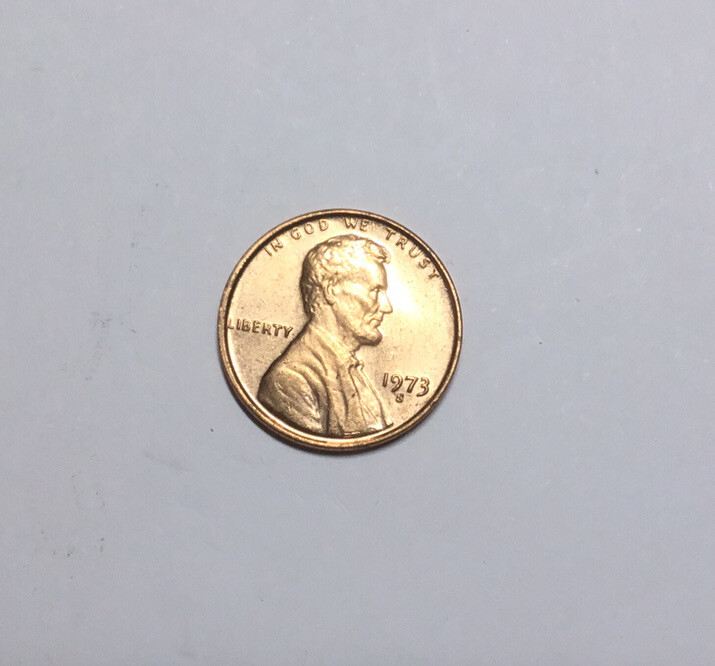 1973 S Lincoln Memorial Penny Uncirculated BU Cent. FREE SHIPPING !!!