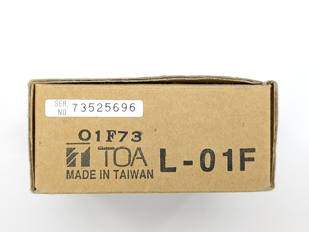 Toa Electronics L-01F - Line Matching Input Module for 900 Series Amps