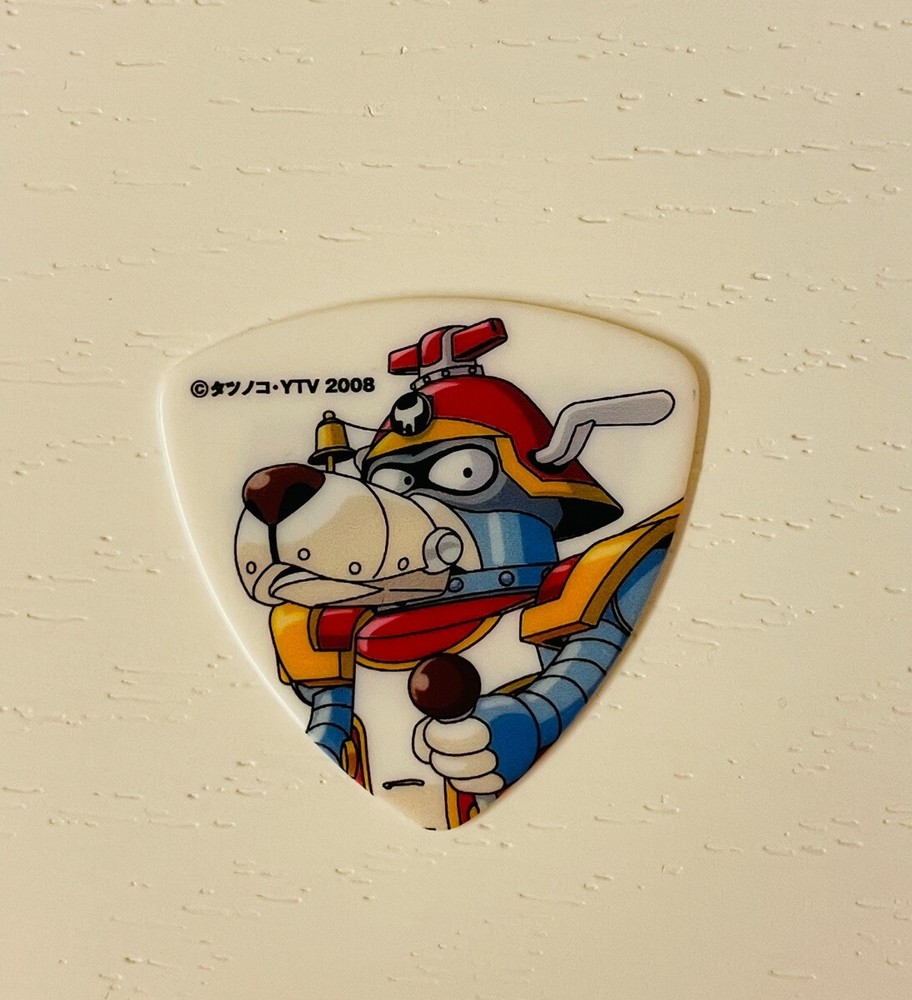 Rare! Guitar Pick Japanese Anime  "Yatterman" Pattern ⑥ Yatter wan/ Greco