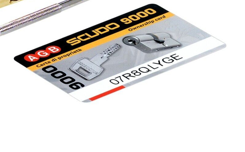 AGB SHIELD 9000 4-sided AGB5 COPY DUPLICATE KEY SECURITY