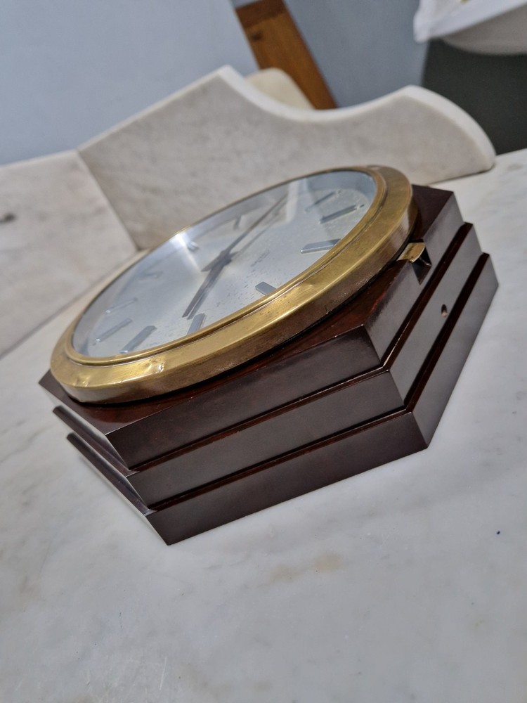 Art Deco Bakelite Wall Clock 1930s Bayard