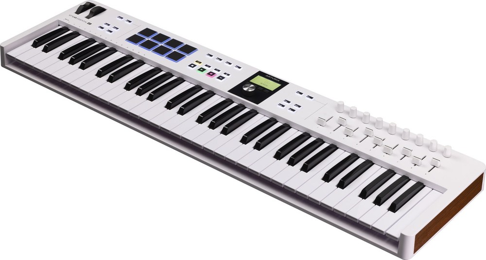 ARTURIA Keylab Essential 61 mk3 White 61-Key USB MIDI Keyboard Controller