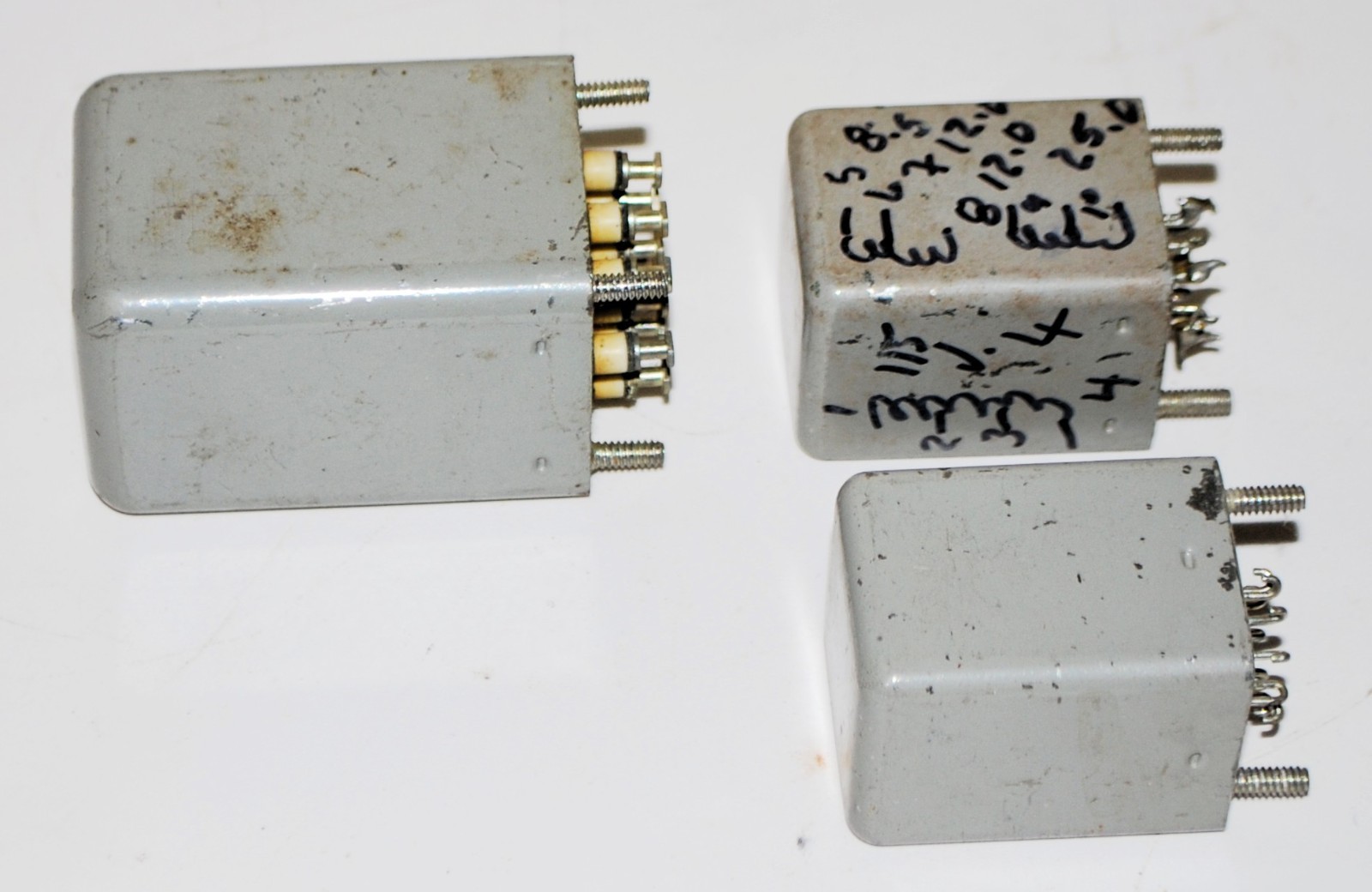 3 Vintage Thordarson Silicon Rectifier Transformers 27V60 and 27V61