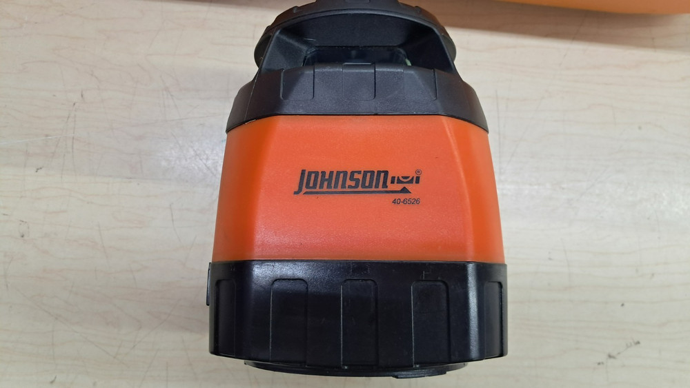 Johnson Electronic Self-Leveling Rotary Laser w/ Accessories
